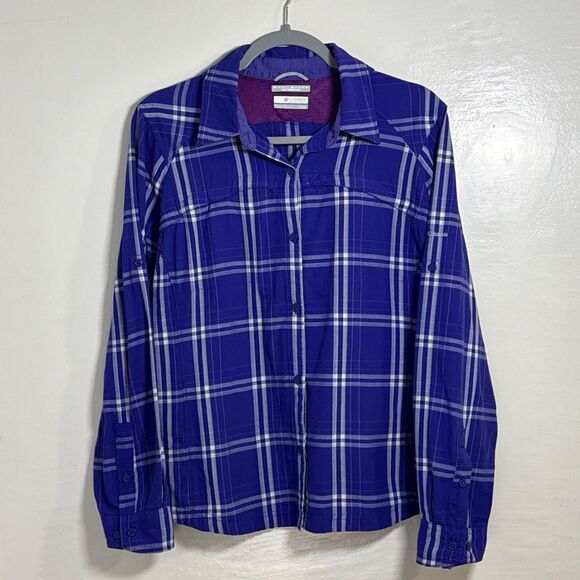 Columbia Tops - Columbia Sportswear Women's Long Sleeve Button Up Casual Omni-Shade Shirt XL